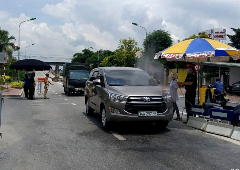 LLVT tỉnh Hải Dương: Phối hợp chặt chẽ với các lực lượng, duy trì nghiêm chế độ phòng, chống dịch